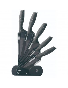 Set nozeva sa postoljem 5 kom OV51633H5 Sivi melirani