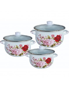 Šerpa set R54518E3G 18/20/22cm Bela sa Cvećem